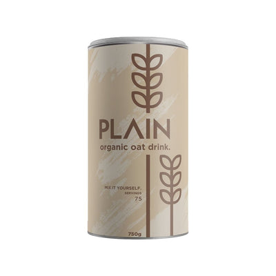 PLAIN Premium Hafermilchpulver, haferdrink pulver, bio haferdrink